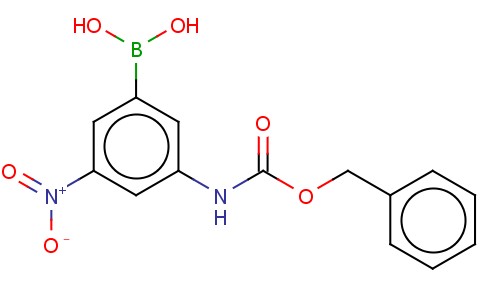 3-(BENZYLOXYCARBONYLAMINO)-5-NITROPHENYLBORONIC ACID